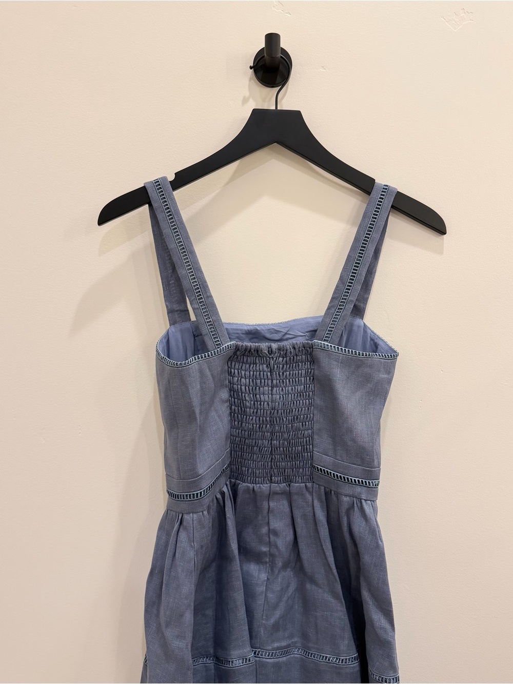 Reformation Blue Everett Midi Dress - Picture 4 of 6